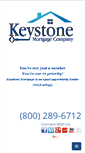 Mobile Screenshot of keystonehomeloans.com